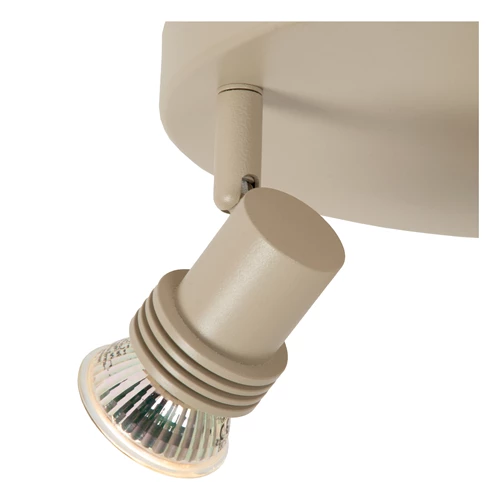 Lucide KIANTI - Deckenstrahler - Ø 15 cm - 2xGU10 - Taupe - detail 2